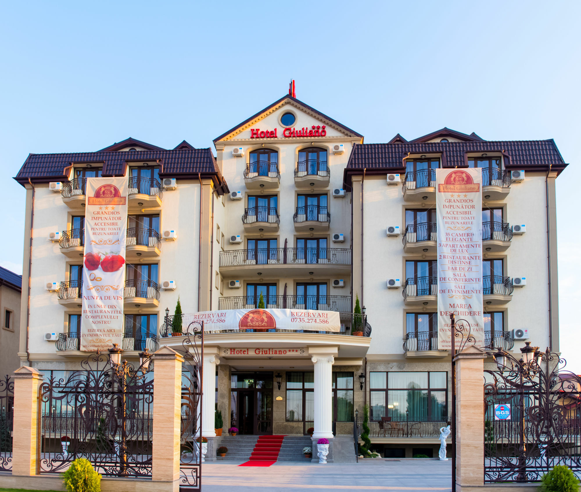 Hotel Giuliano Bragadiru Exteriér fotografie